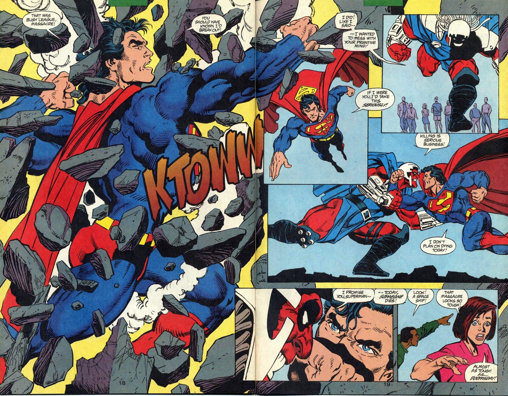 Read online Superman (1987) comic -  Issue #92 - 20