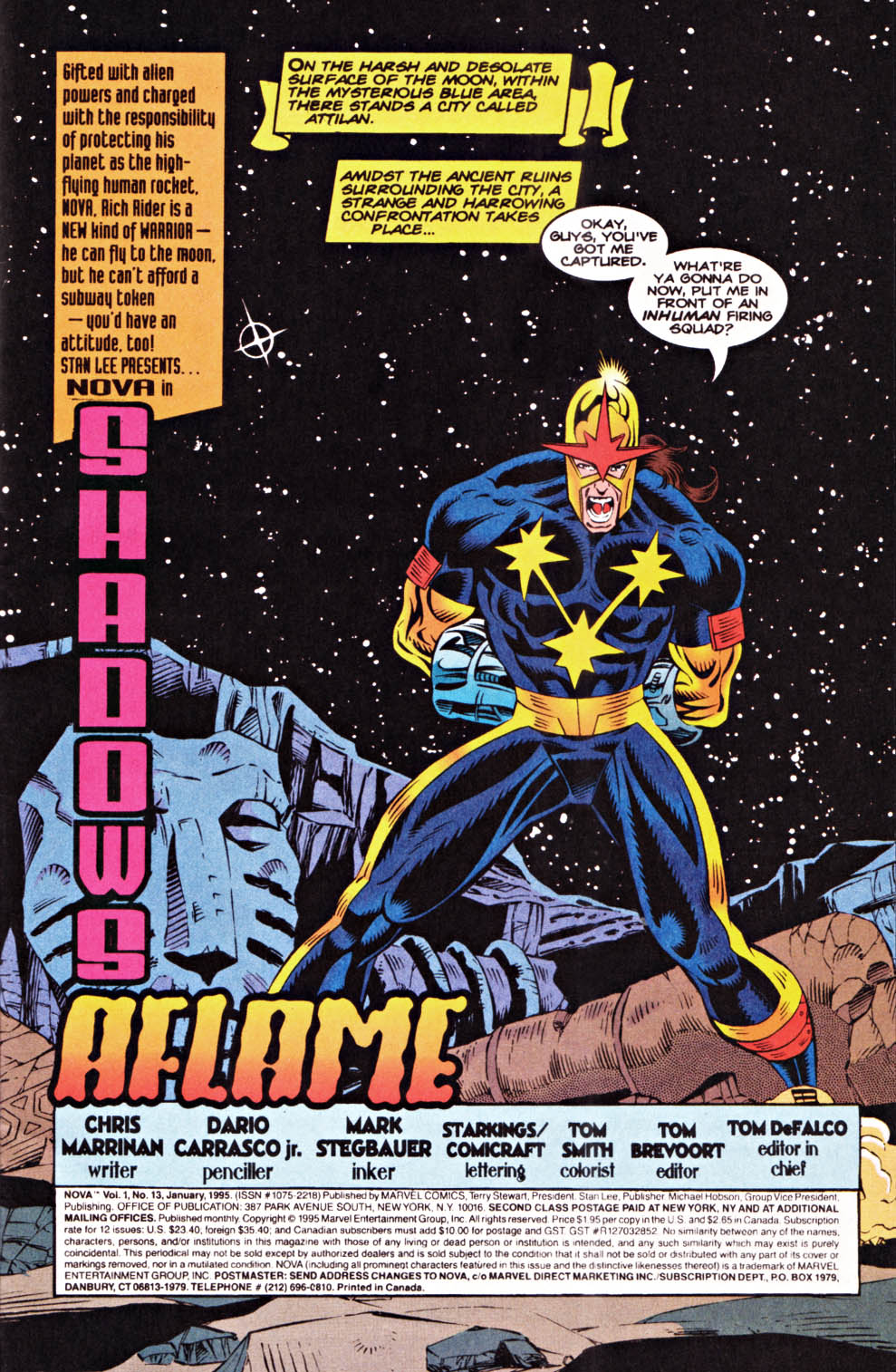 Read online Nova (1994) comic -  Issue #13 - 2