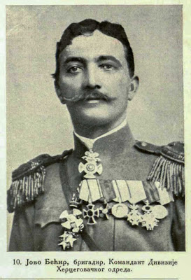 Jovo Becir, general, Commandant of the Division in the Herzegovinan Detachment