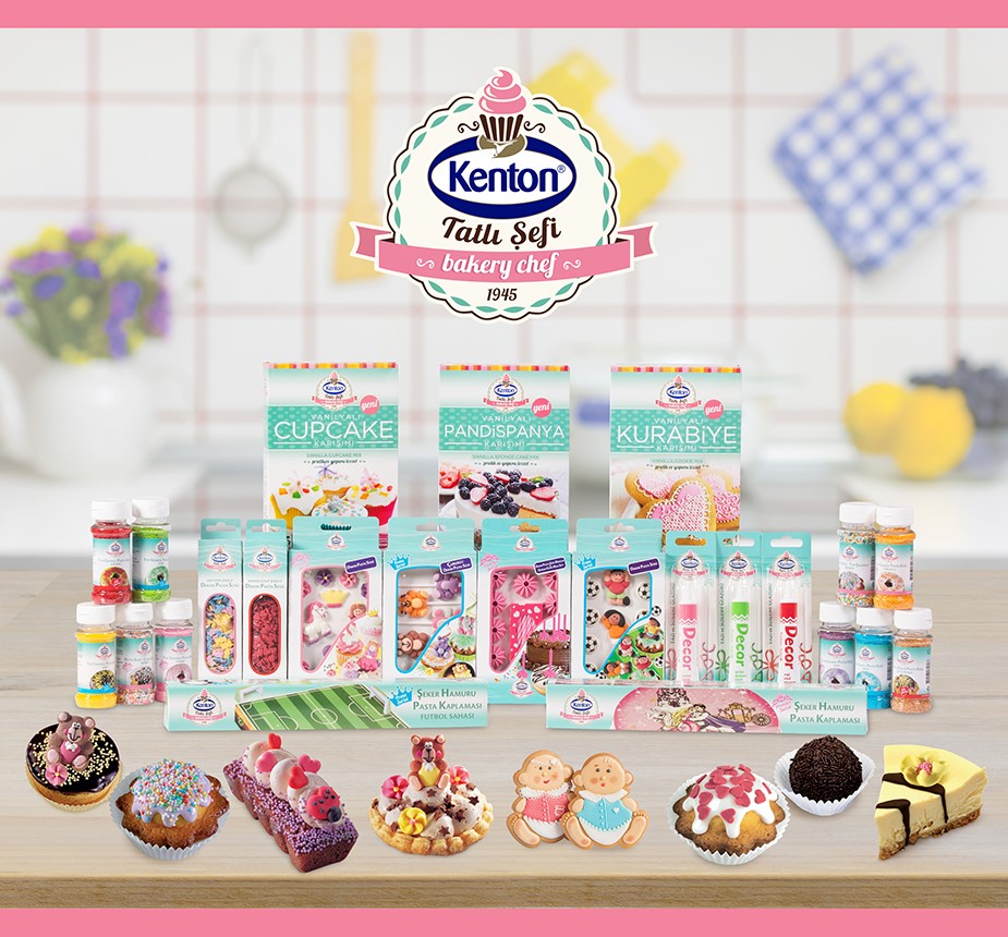 Kenton’dan Pasta Süsleme Malzemeleri Serisi!