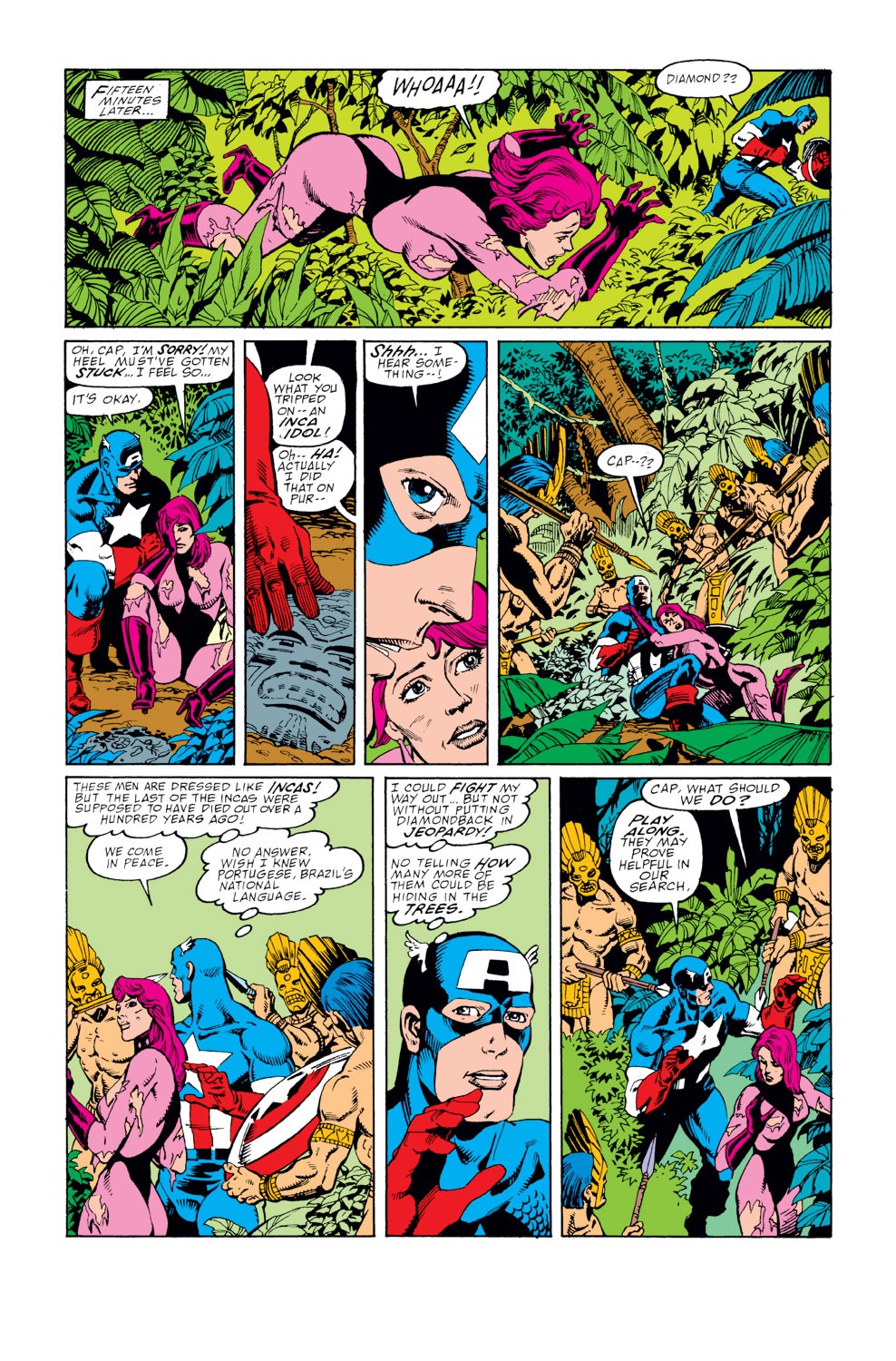 Read online Captain America (1968) comic - Issue #358 - 16