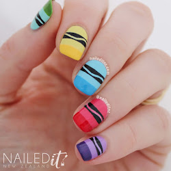 crayon crayola nail