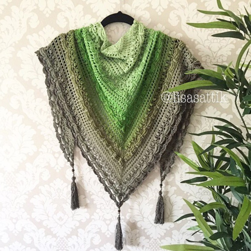 Lost in Time Shawl - Free Pattern 