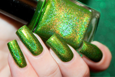 Swatch of the nail polish "Mowed Meadow" by F.U.N. Lacquer