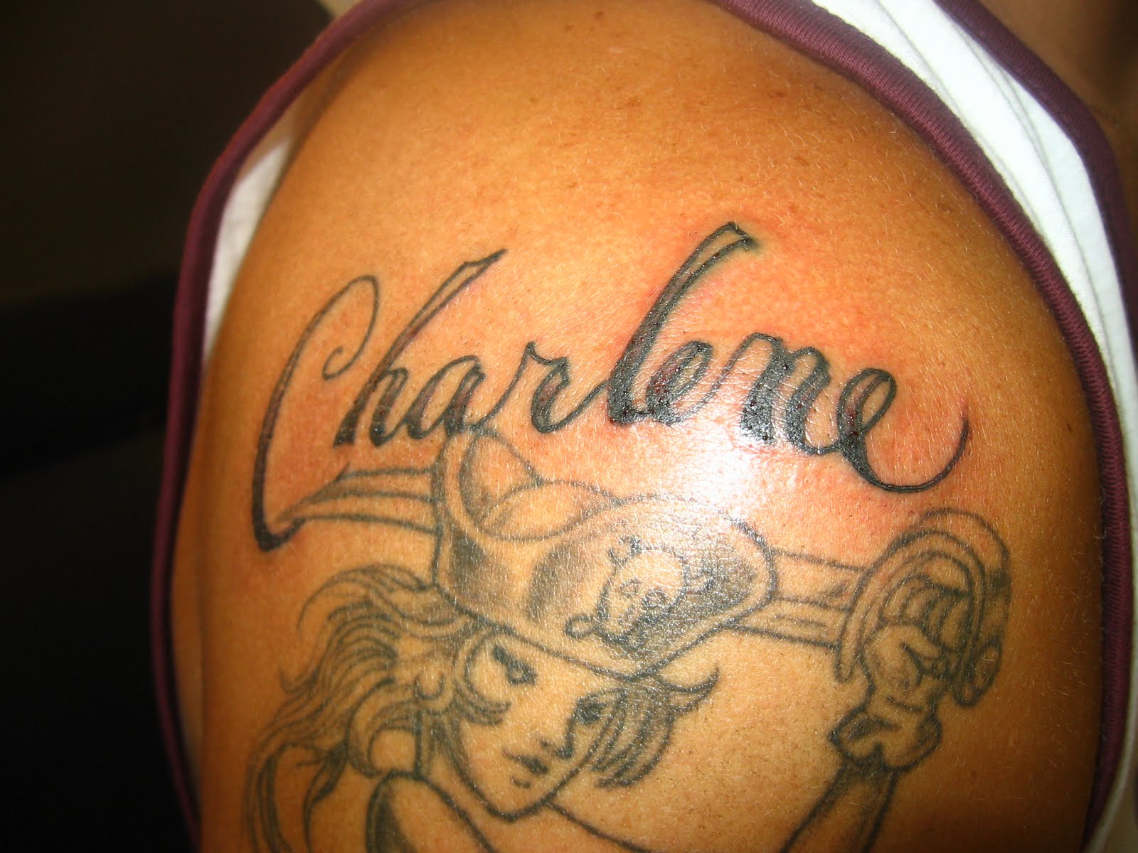 Charlene tattoo