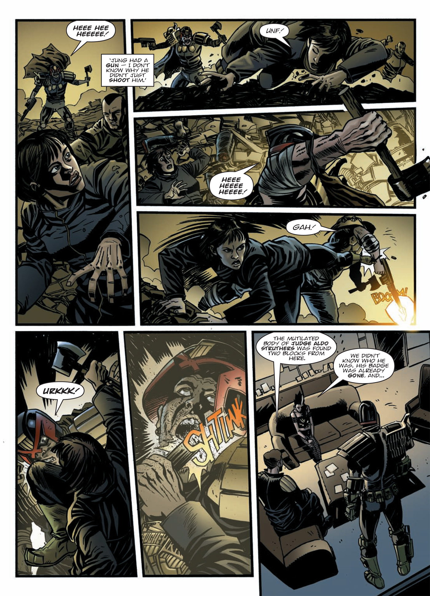 Read online Judge Dredd: Day of Chaos: Fallout comic -  Issue # TPB (Part 2) - 37