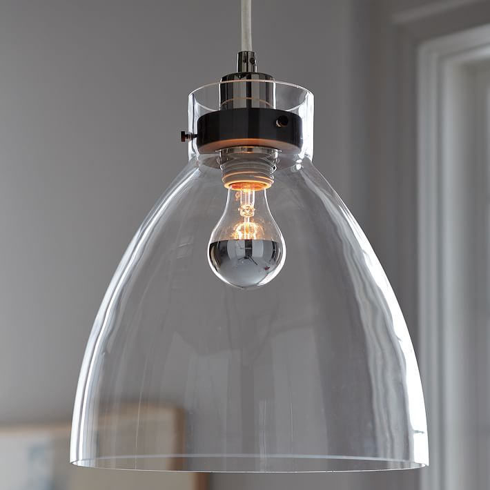 Decorated Mantel: Friday's Favorite Five - Glass Carafe Pendant Light