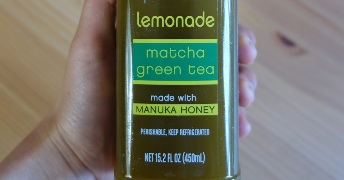 Trader Joe's Cold Pressed Matcha Green Tea Lemonade