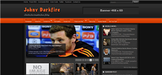 Johny Darkfire Blogger Template is agallery style free premium blogger template. its grate premium blogger template