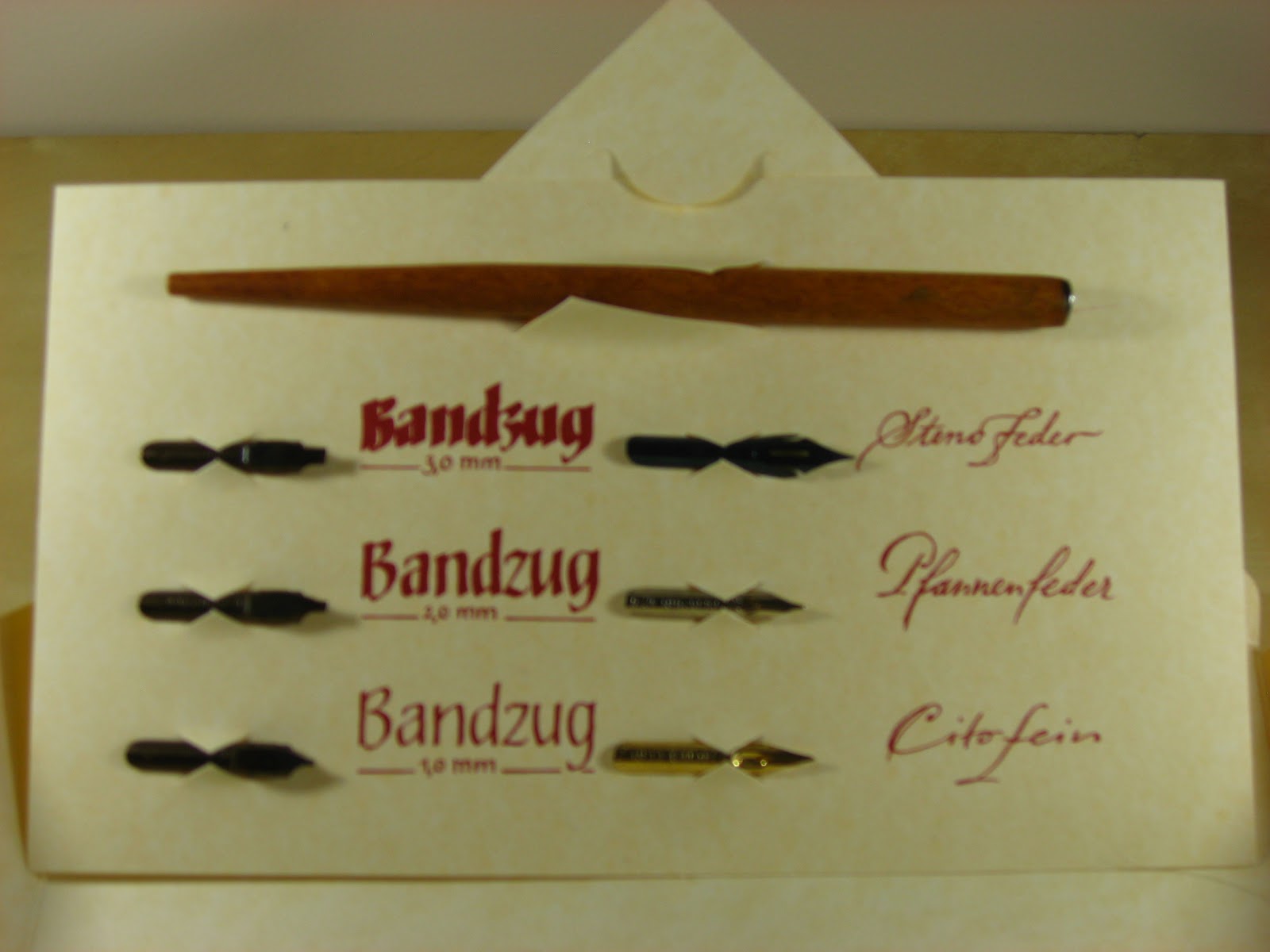 4 nibs set for writing, calligraphy and drawing
