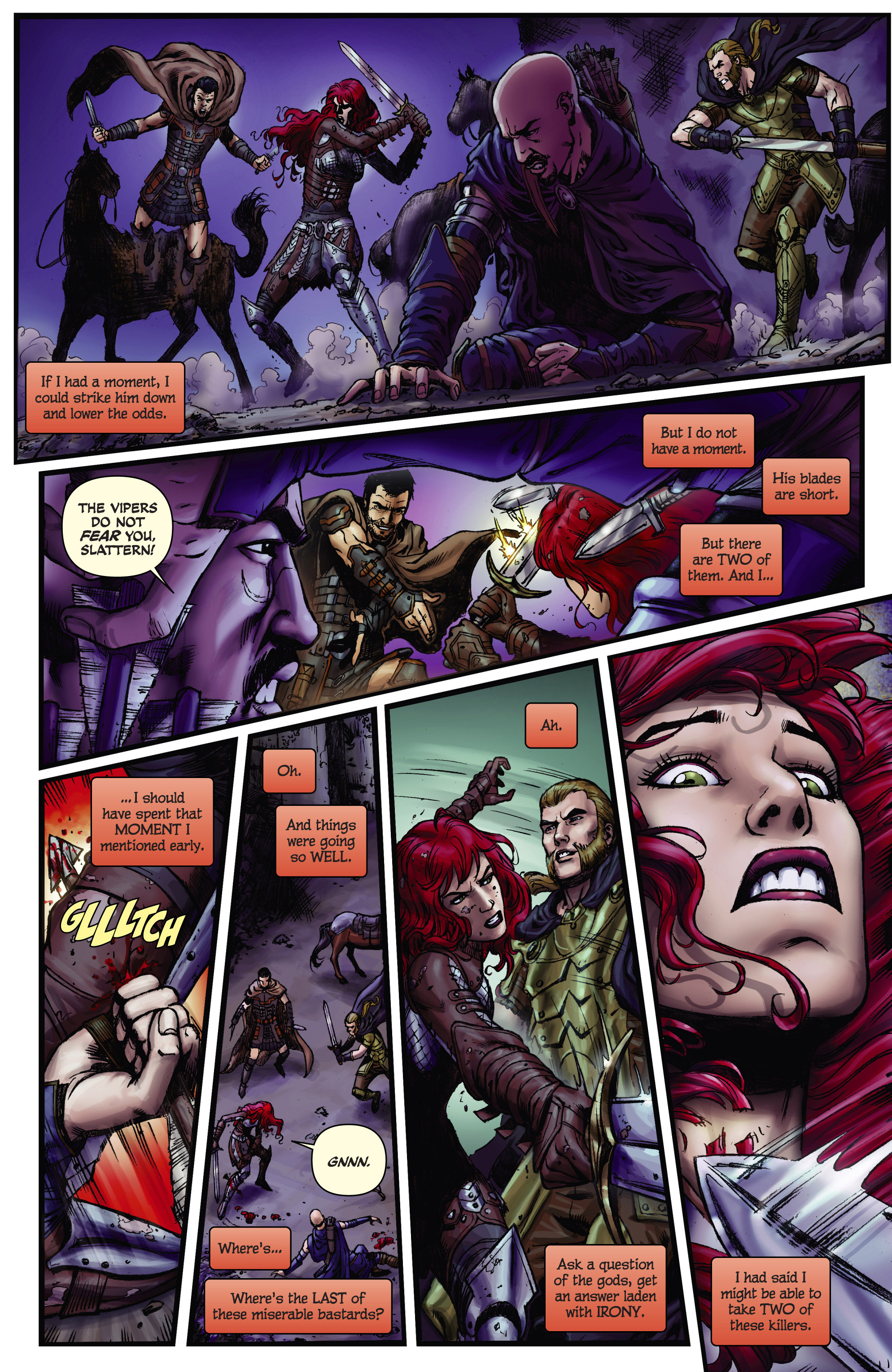 Read online Red Sonja (2013) comic -  Issue #18 - 16