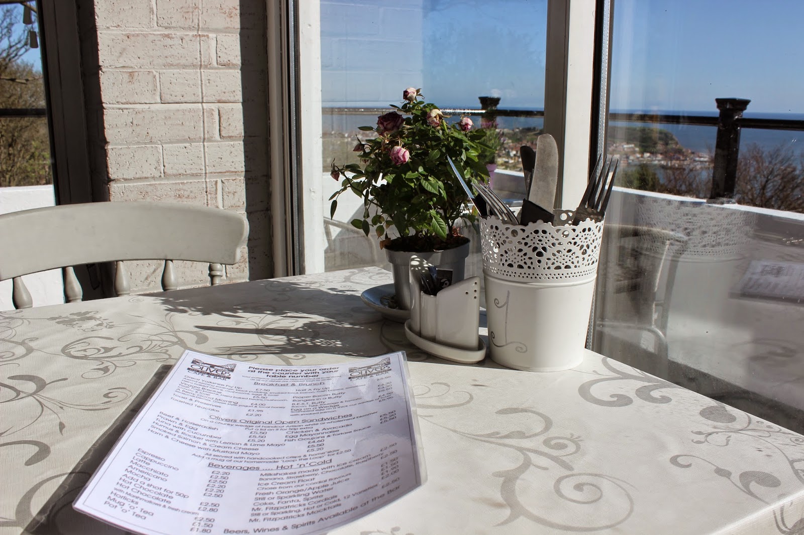 Visiting Olivers On The Mount Cafe, Scarborough.