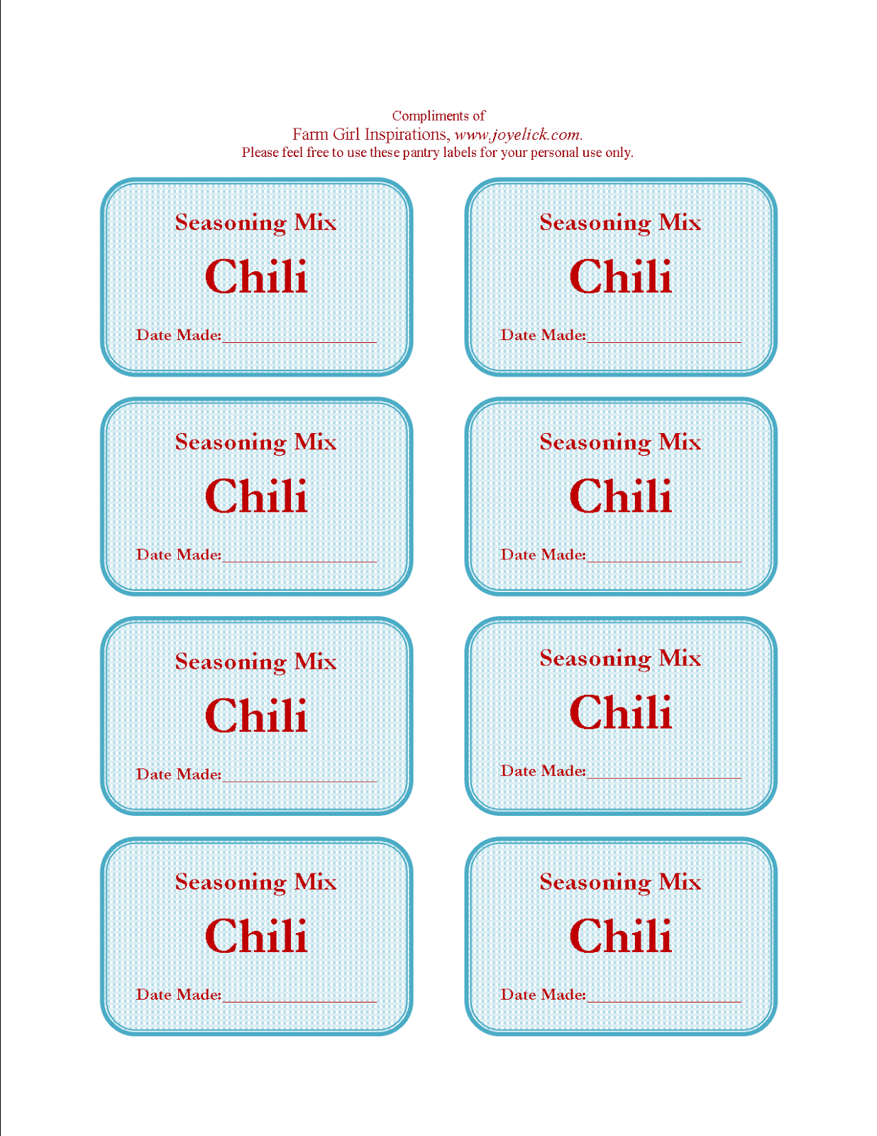 Homemade CHILI SEASONING MIX (makes crazy good chili)!The frugal farm