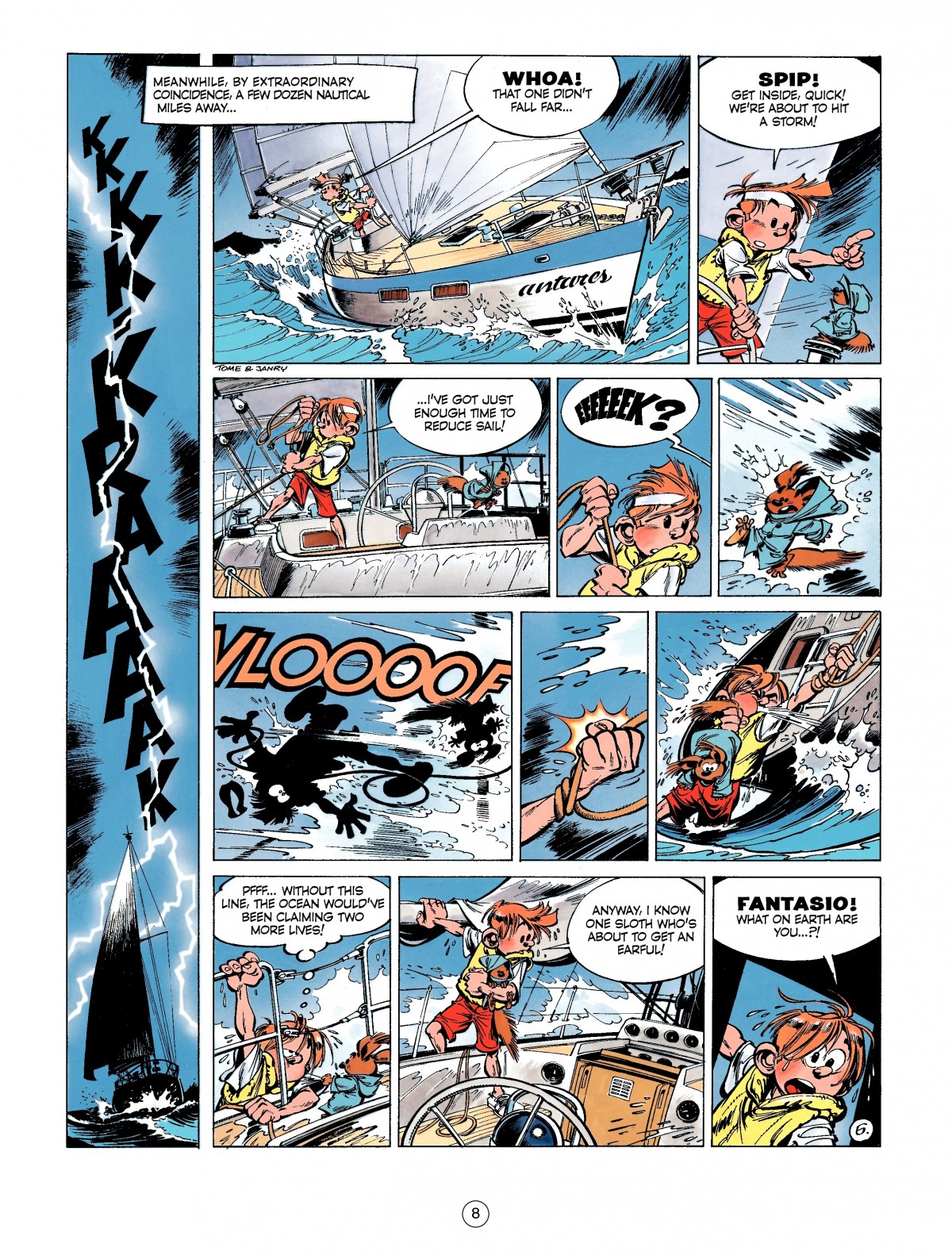 Read online Spirou & Fantasio (2009) comic -  Issue #8 - 8