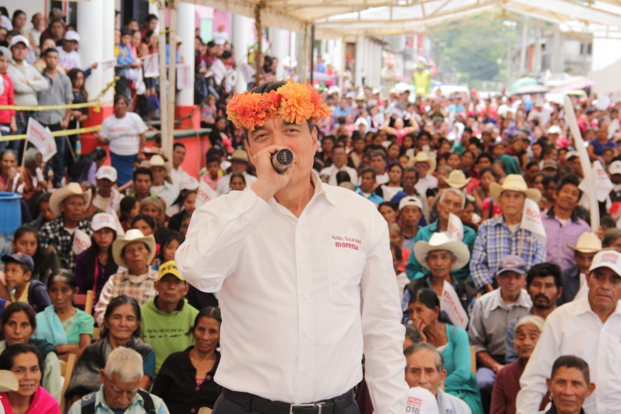Junto al pueblo de Ocotepec vamos a lograr el cambio verdadero Rutilio