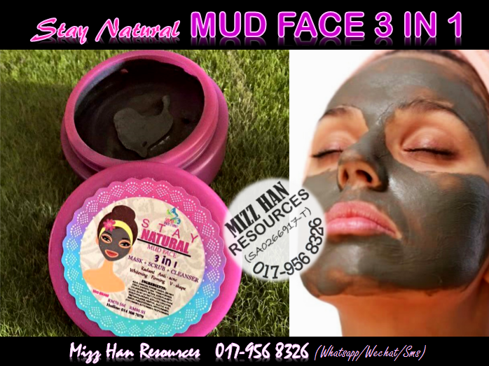 STAY NATURAL MUD FACE 3 IN 1 Skin Care& Cosmetic