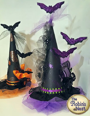 Chattering Robins: How To Make Fun & Whimsical Mini Witch Hats