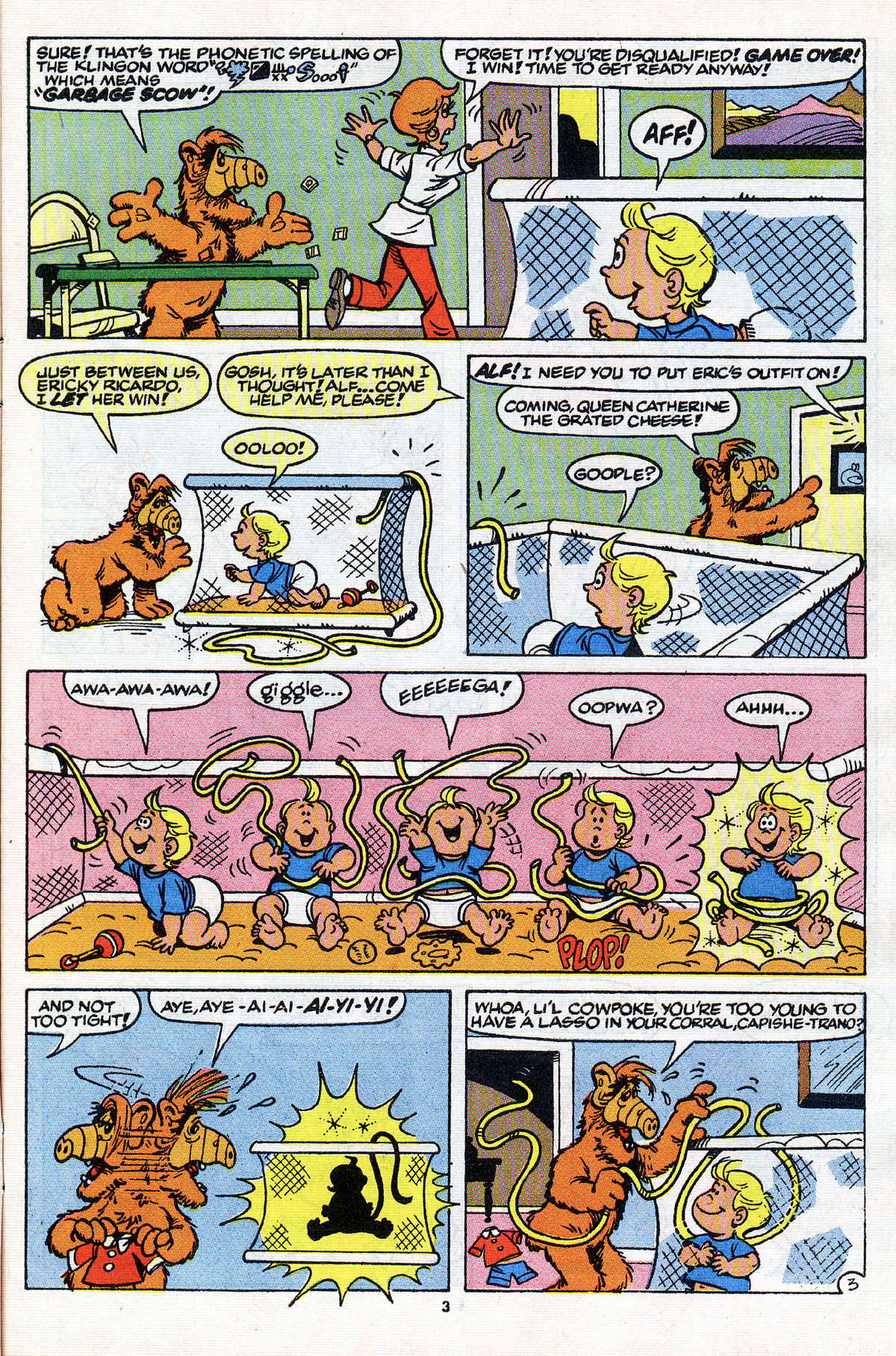 Read online ALF comic -  Issue #30 - 5