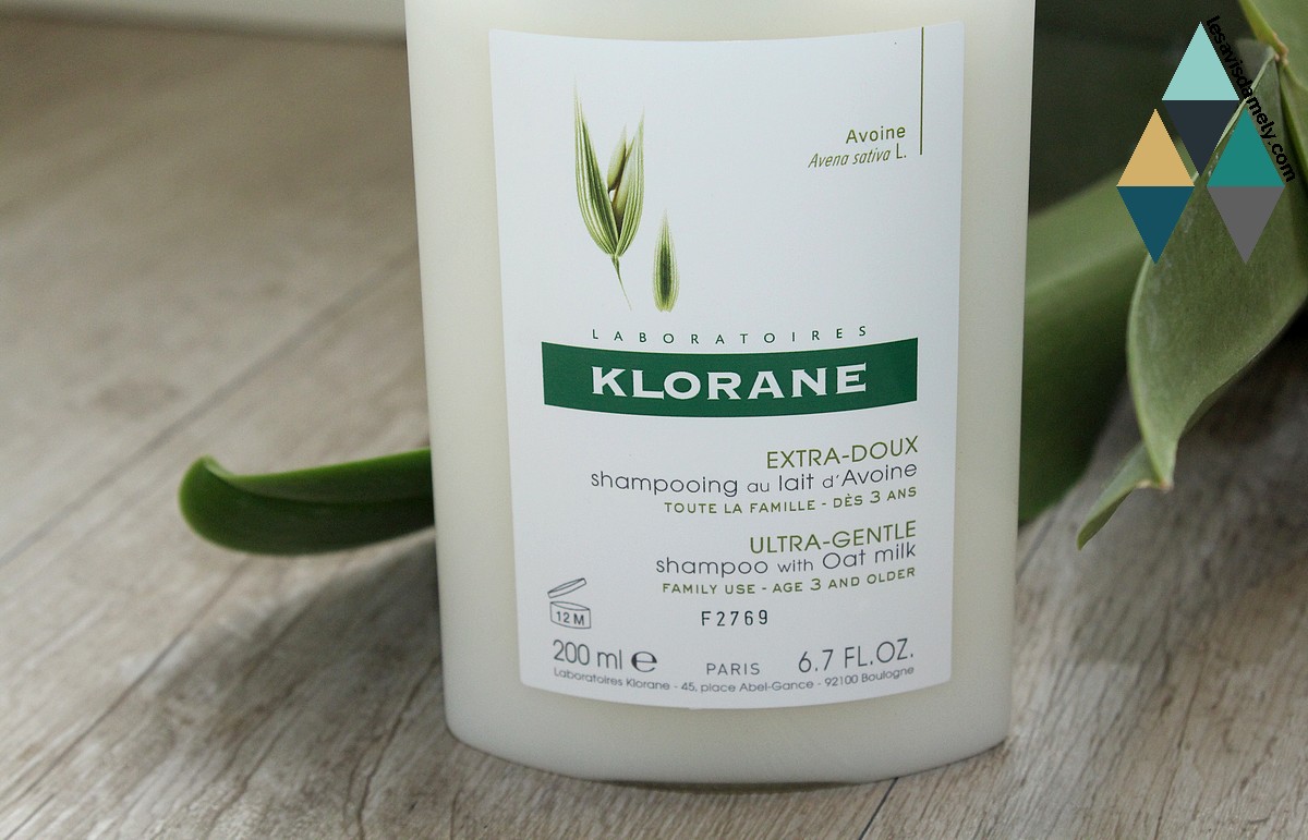 MON SHAMPOOING EXTRA DOUX DE KLORANE AU LAIT D’AVOINE Les avis d