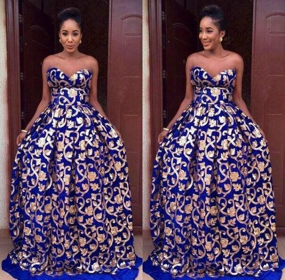 nigerian ankara prom dresses