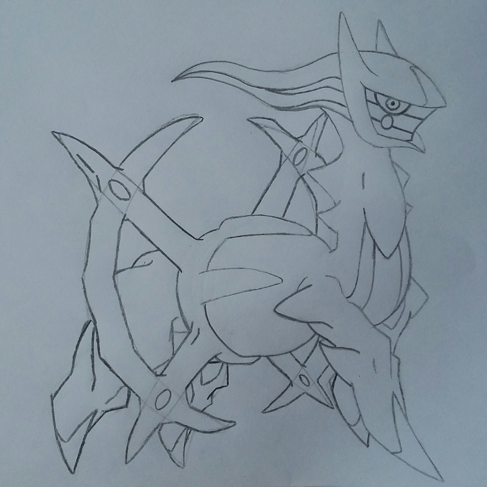 Tutorial de Desenho Arceus