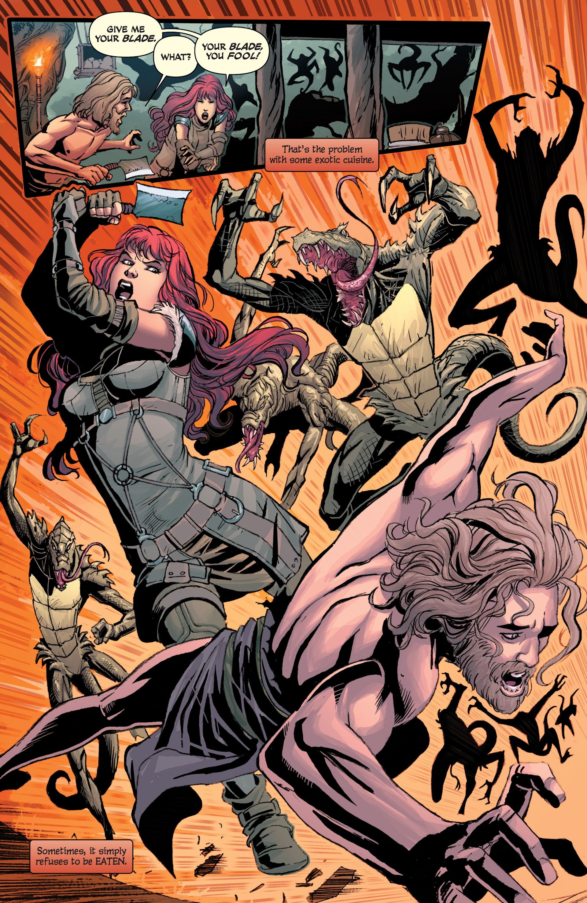 Read online Red Sonja (2013) comic -  Issue #7 - 22