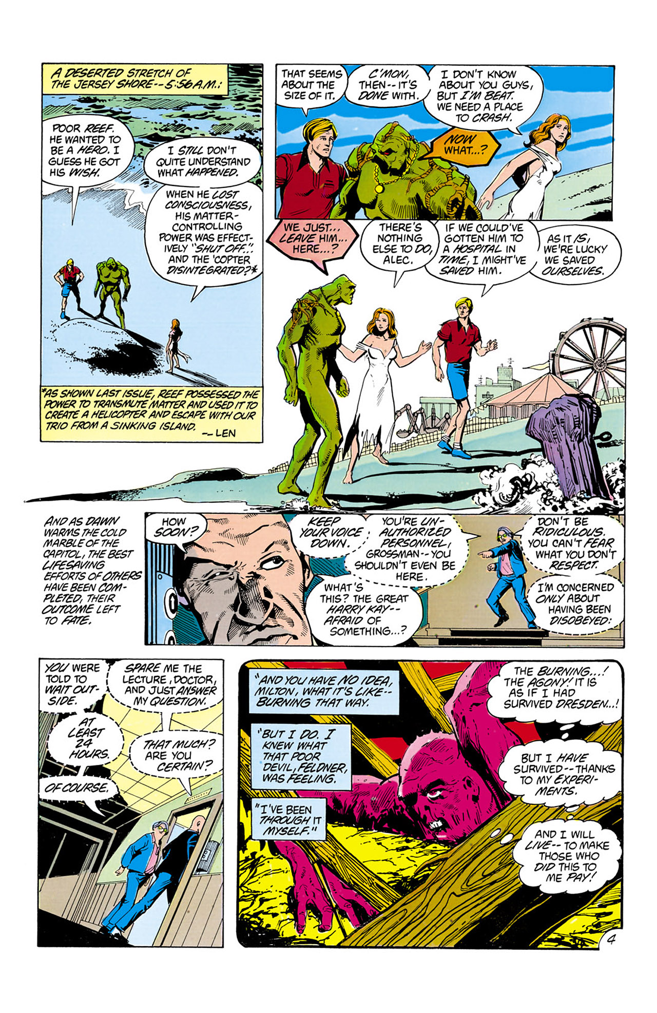 Read online Swamp Thing (1982) comic -  Issue #9 - 5