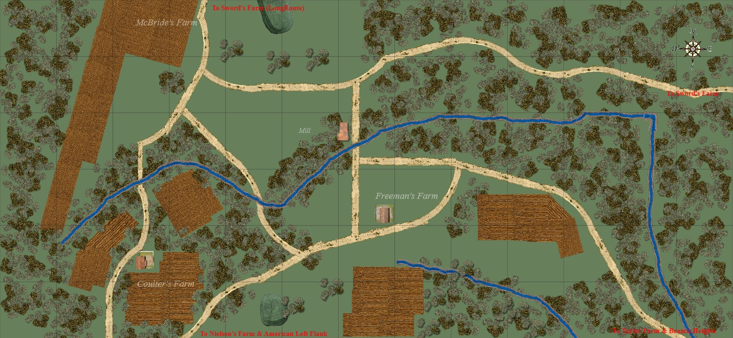 Ранчо фримена карта техас