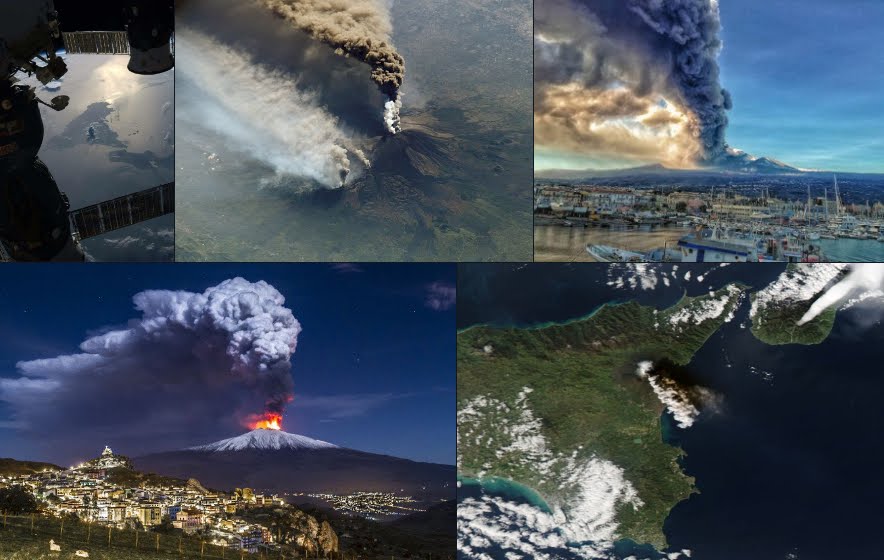 Terremoti Oggi: Continua lo sciame sismico con l'eruzione del Vulcano Etna in Sicilia.