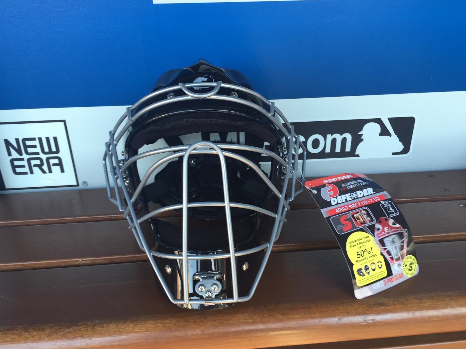 Larry B Blog IN YOUR FACE NEW CATCHER'S MASK