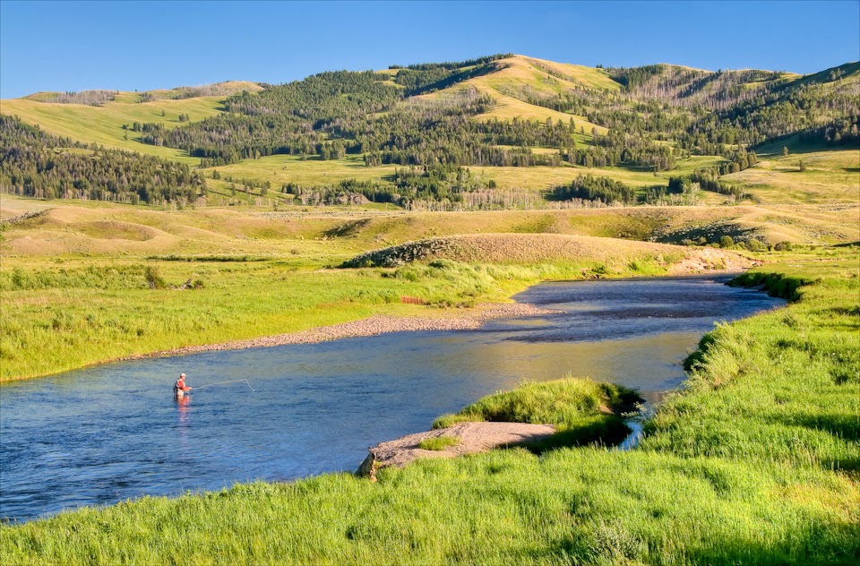 Trout Creek, Yellowstone National Park, USA World Travel