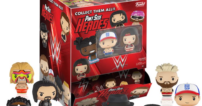 the blot says wwe pint size heroes blind bag series by funko pint size hawaii