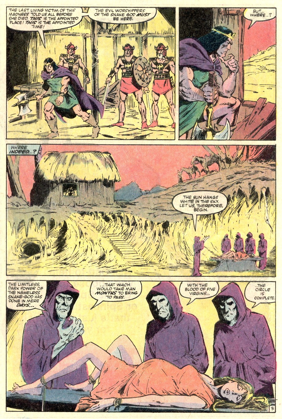 Read online Conan the Barbarian (1970) comic -  Issue # Annual 8 - 4