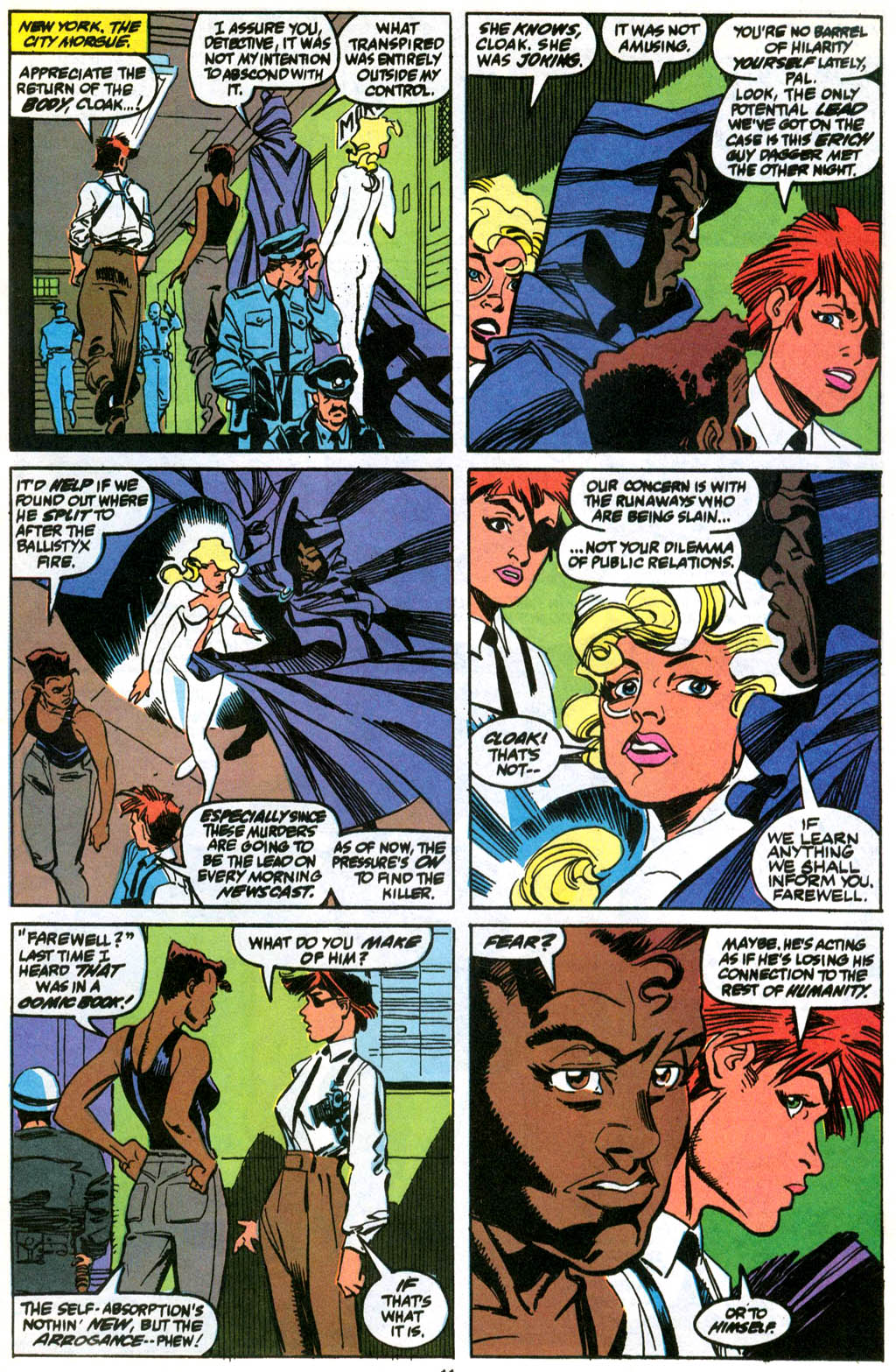 Read online Cloak and Dagger (1990) comic -  Issue #15 - 10