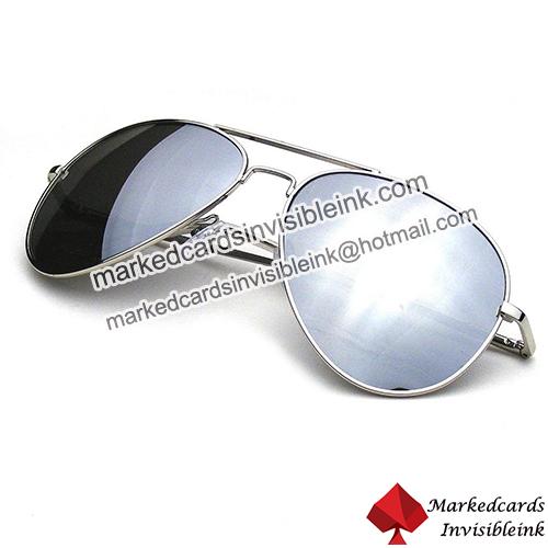 X ray glasses can see through playing cards