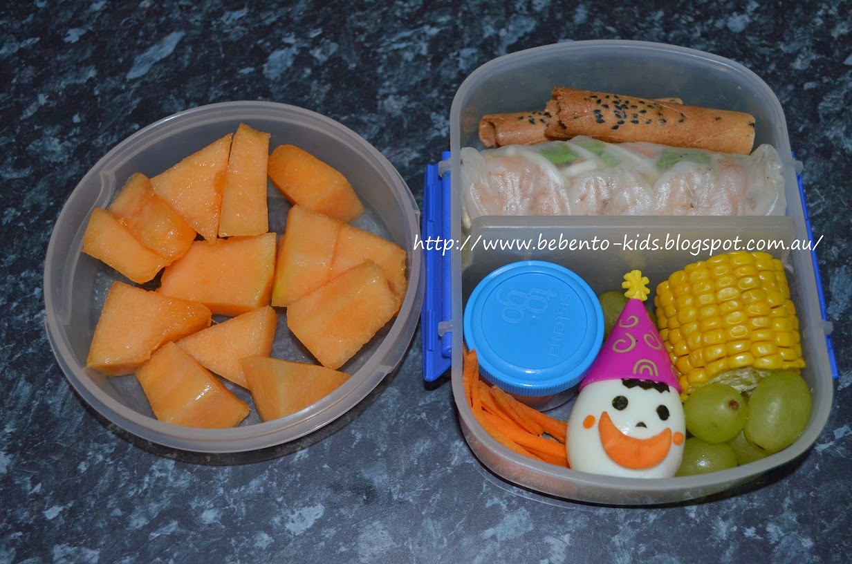 Bebento - Kids: Another Rice Paper Rolls bento