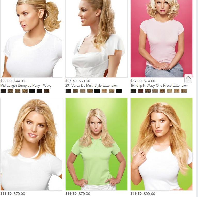 Daydreaming Realist Sale Going on for Jessica Simpson Hairdo, e.l.f