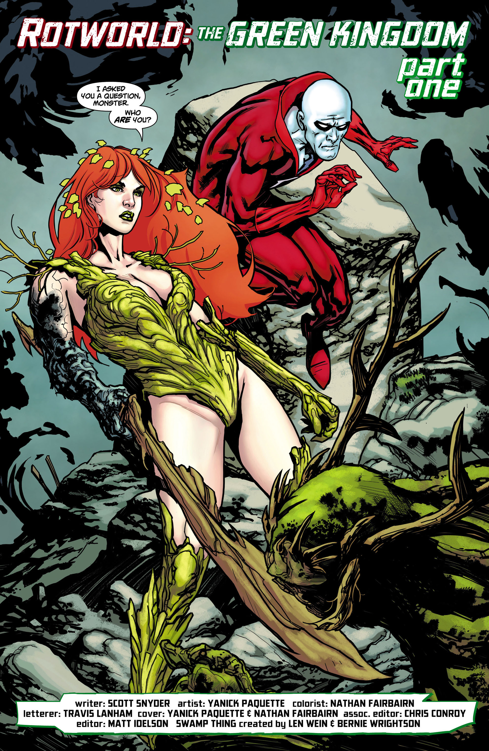 Read online Swamp Thing (2011) comic -  Issue #13 - 2