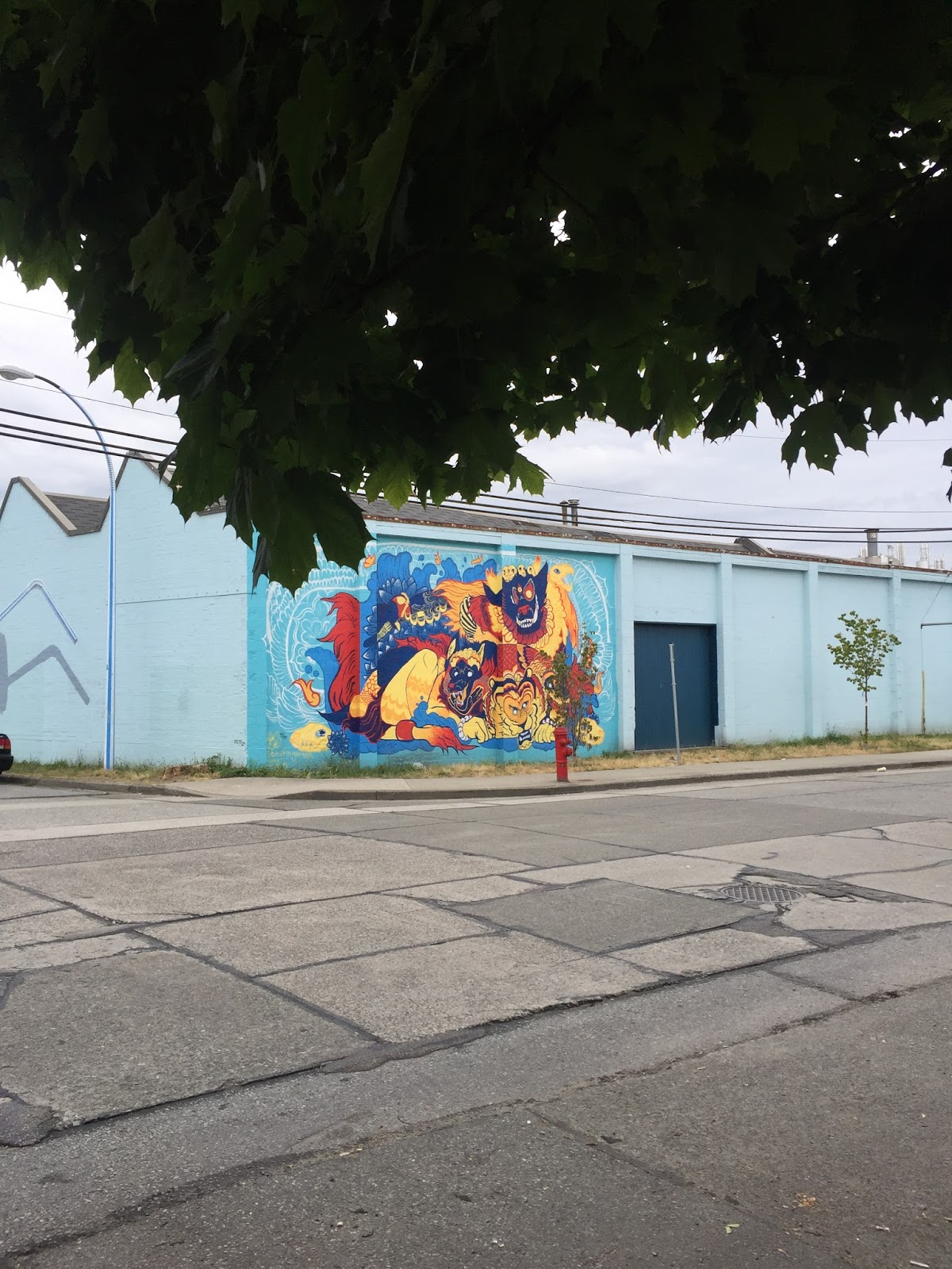 Blogging and Murals, My (Visible) Eye In/On the World  . . .