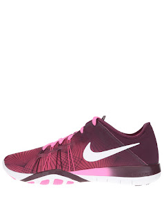 Pantofi sport roz cu vișiniu Nike Free 6 Print pentru femei (Nike) 2