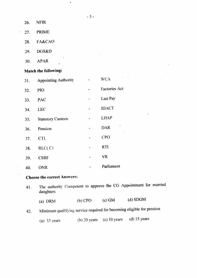 Inspector Of Post Departmental Exam Inspector Of Post Departmental Exam