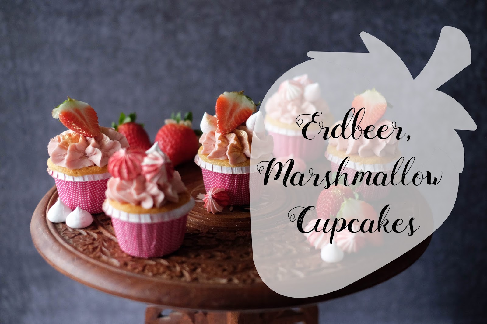 Erdbeer, Marshmallow Cupcakes | Marion&amp;#39;s Kaffeeklatsch