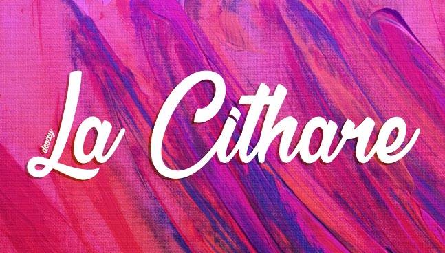 Download: La Cithare Free Script Typeface Download Gratis 10 Script Font terbaru 2016 - La Cithare Free Script Typeface