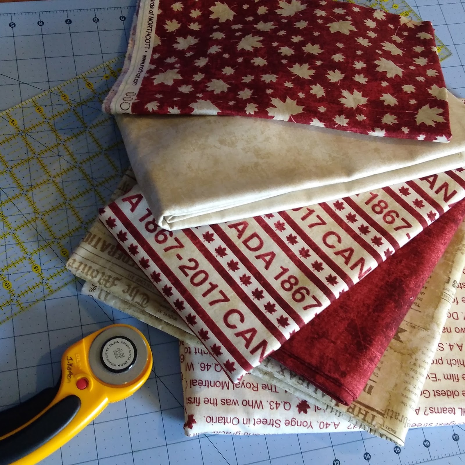 Canuck Quilter Canada 150th quilt plans