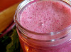 Beet and Top Green Smoothie with Apple, Orange and Ginger