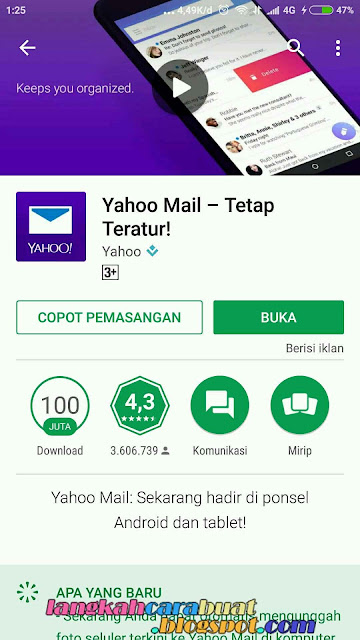 DAFTAR YAHOO - Cara Buat Email Baru Di Yahoo