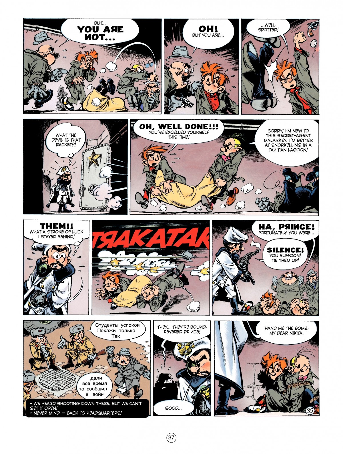 Read online Spirou & Fantasio (2009) comic -  Issue #6 - 37