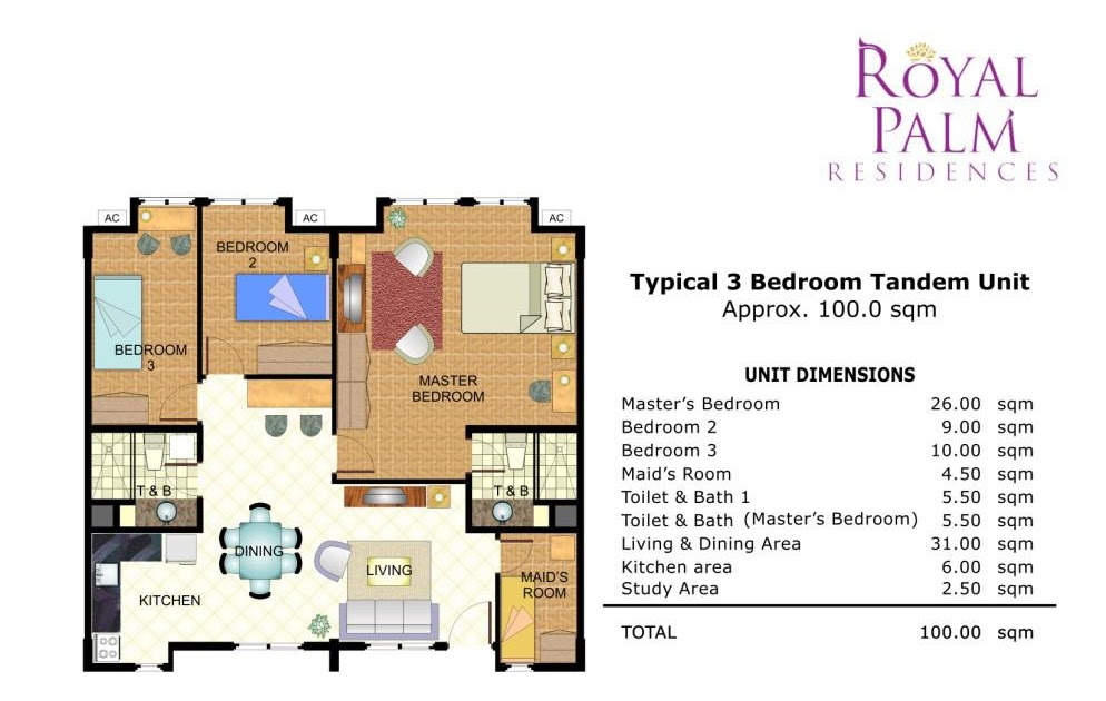 Royal Palm Residences Floor Plans