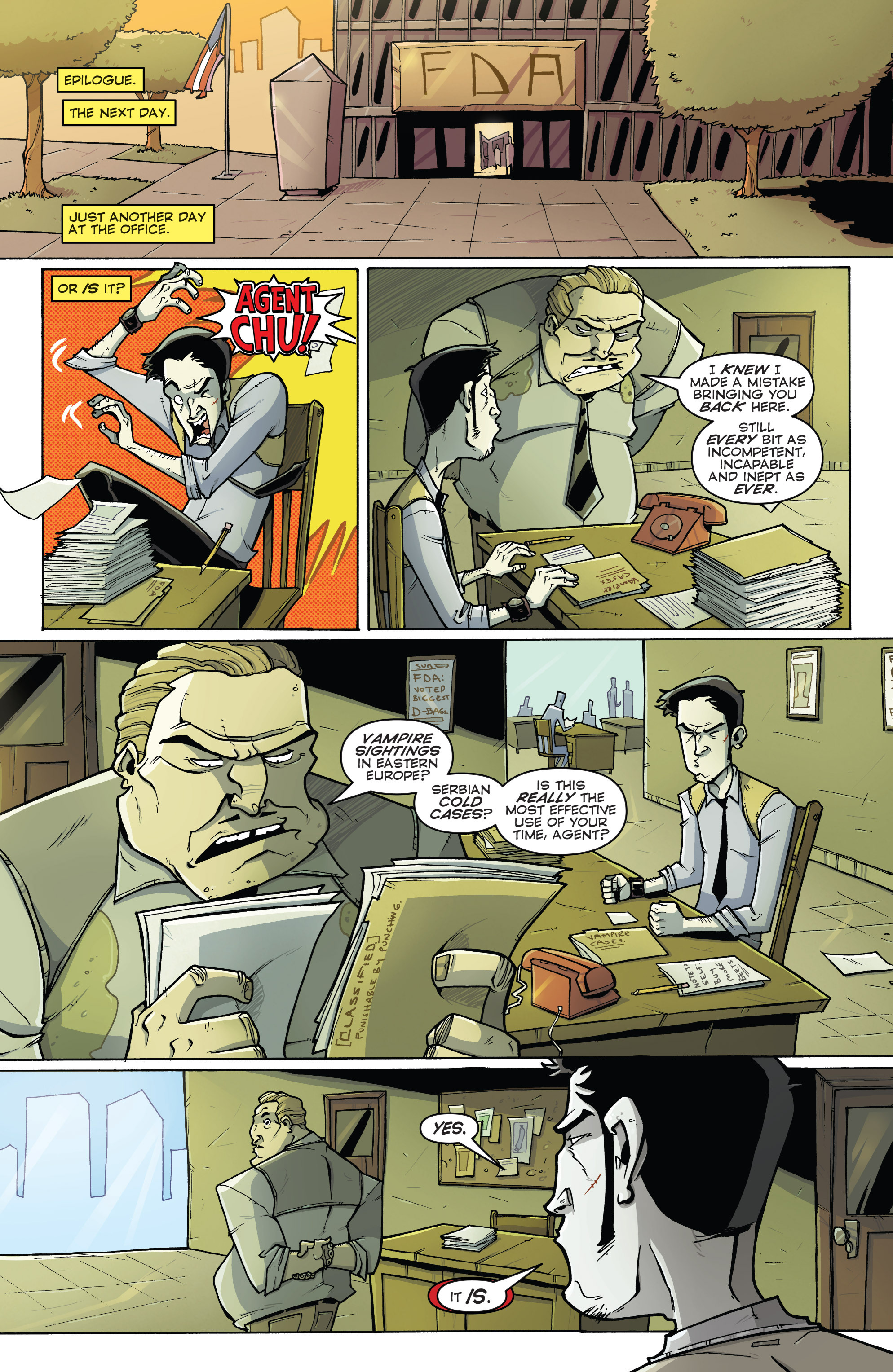 Read online Chew comic -  Issue #32 - 21
