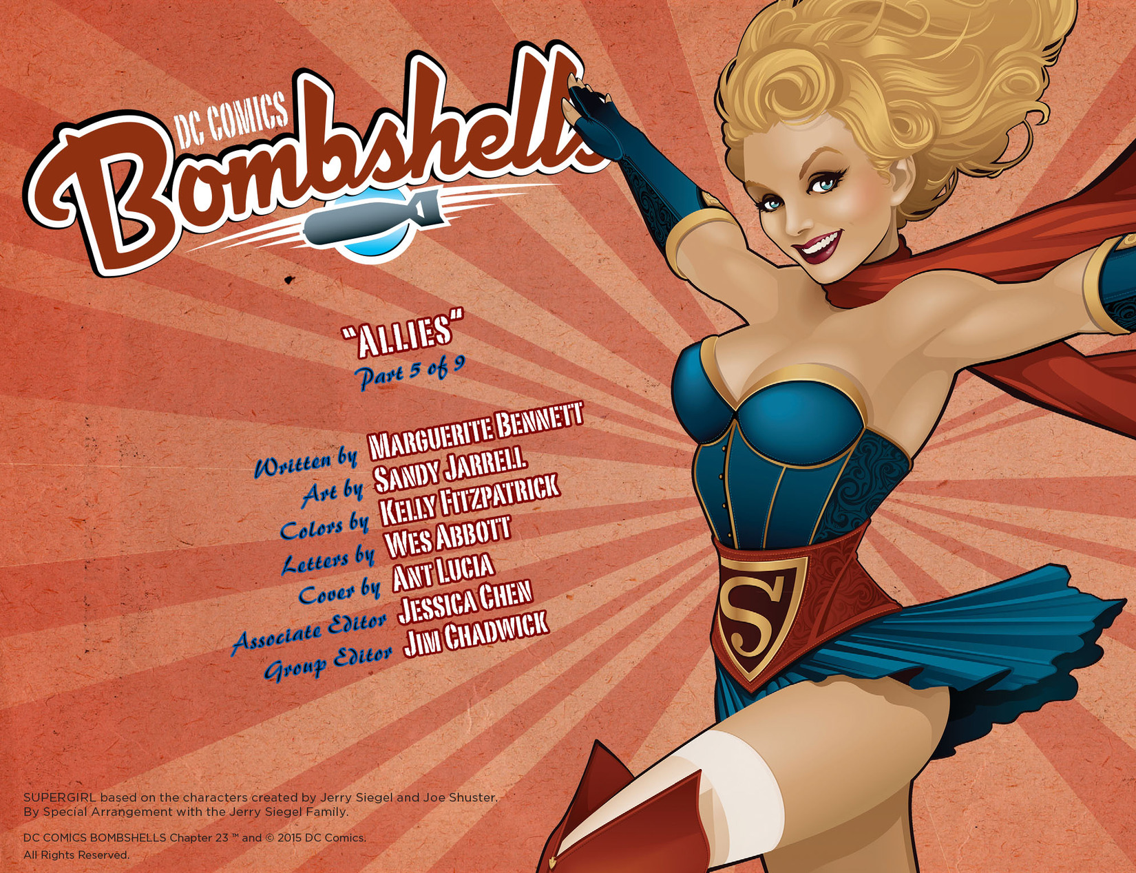 Read online DC Comics: Bombshells comic -  Issue #23 - 2